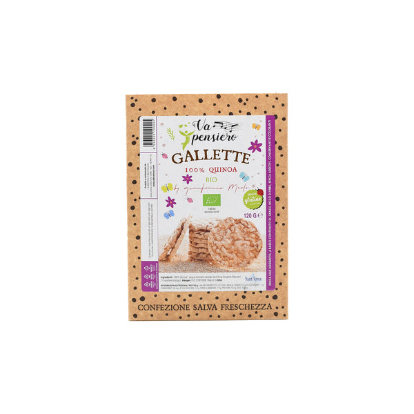 Gallette di quinoa italiana bio – 120 g