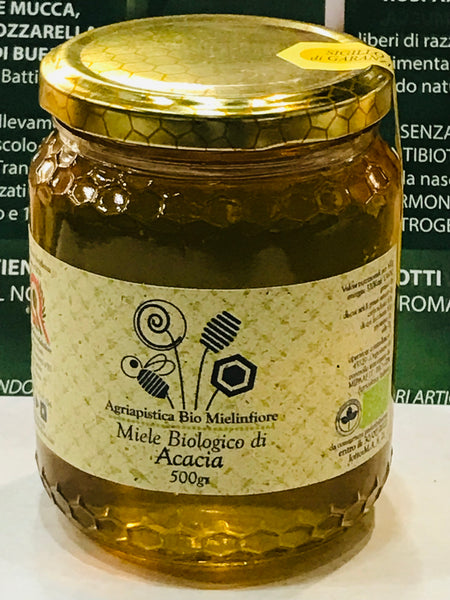 Miele biologico di Acacia – 500 g