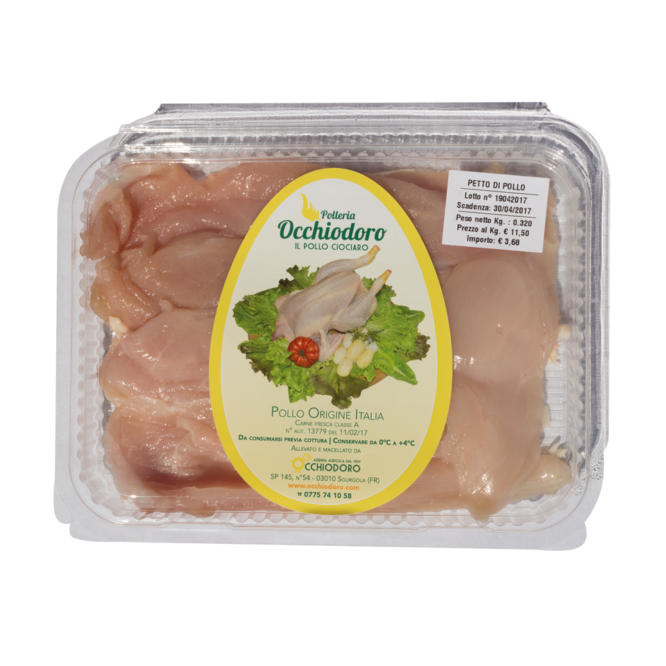 Petto di pollo ruspante – 1,100 kg