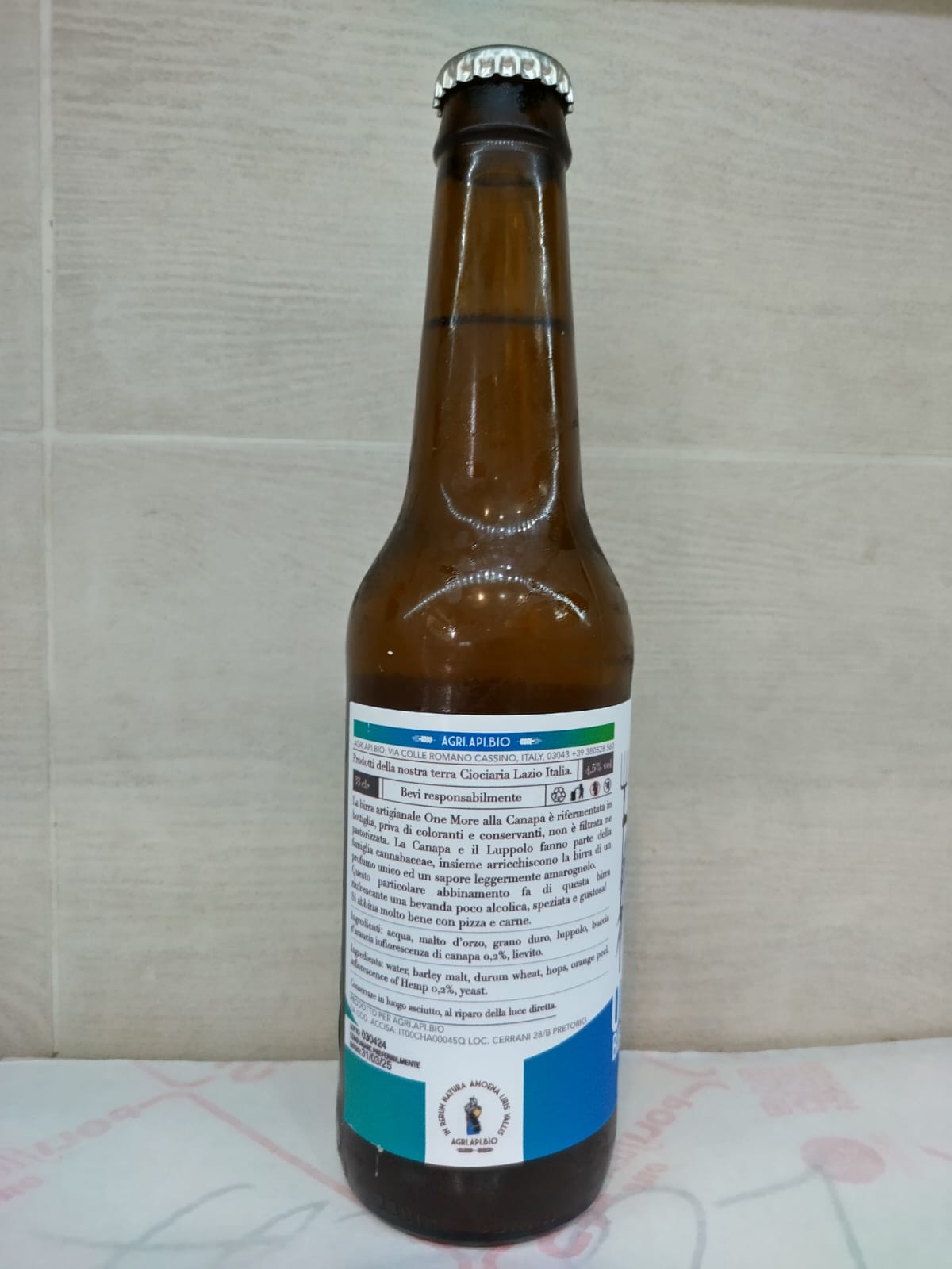 Birra artigianale alla Canapa