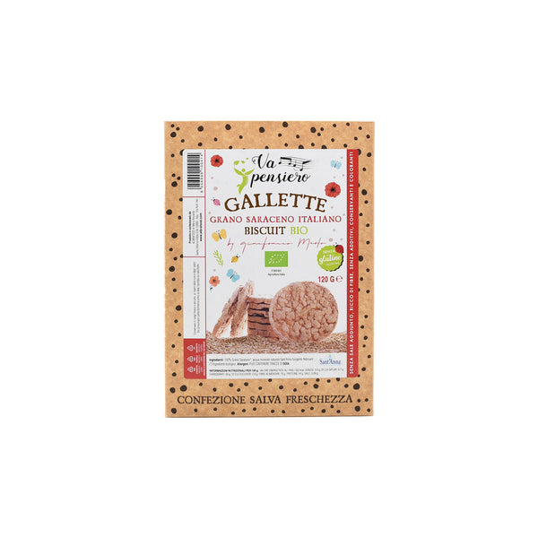 Gallette di grano saraceno italiano bio "Biscuit" – 120 g