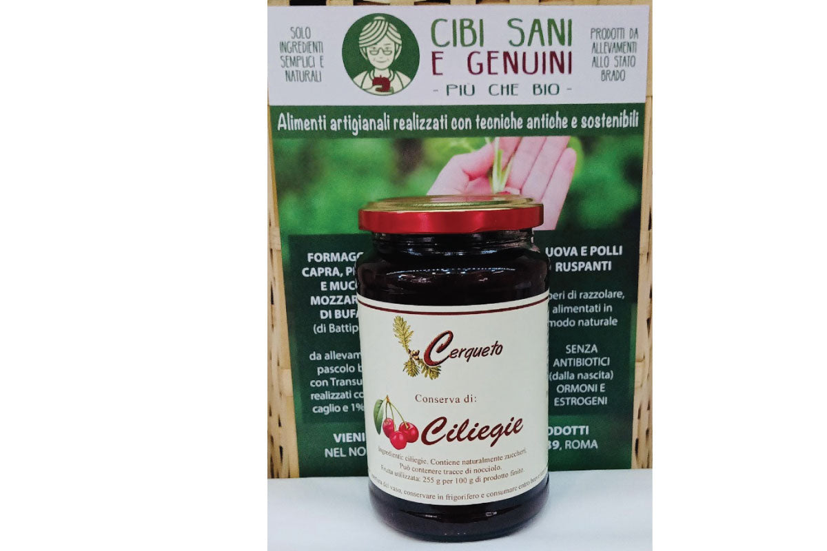 Confettura artigianale di ciliegie – solo frutta