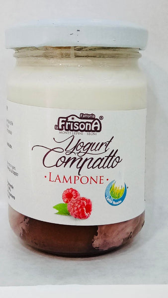 Homemade raspberry yogurt - 145 gr