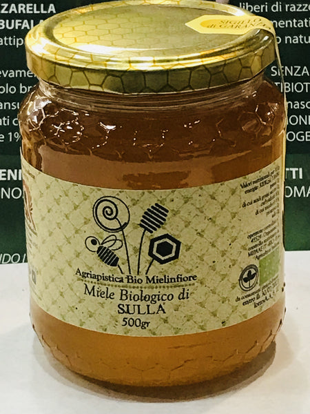 Organic artisan chestnut honey - 500 g