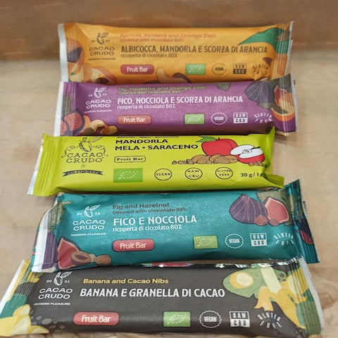 Barretta fichi e nocciole ricoperta di cioccolato fondente 80 % – 30 g