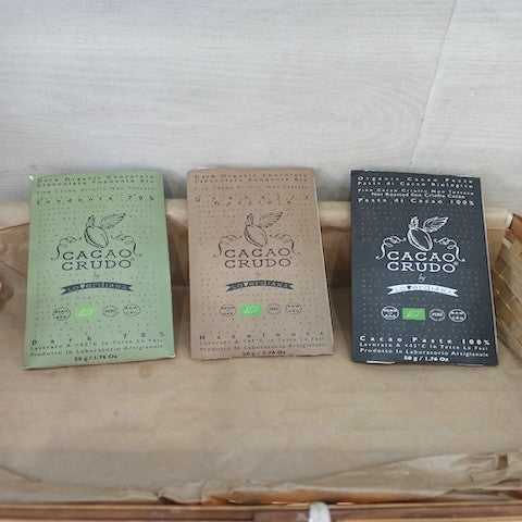 Pasta di cacao crudo fondente 70 % – 50 g