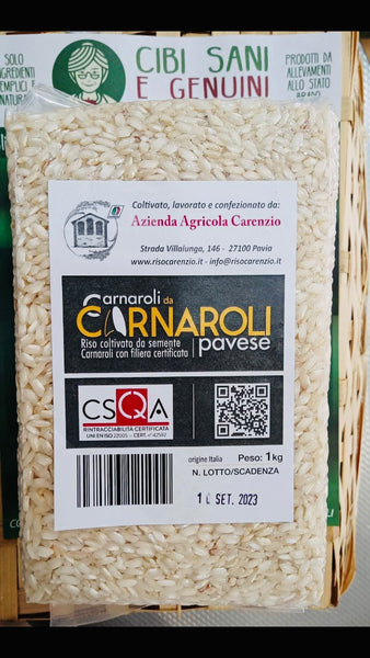 Carnaroli artisan rice - 1 Kg