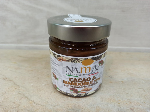 Crema di mandorle e cacao – 220 g
