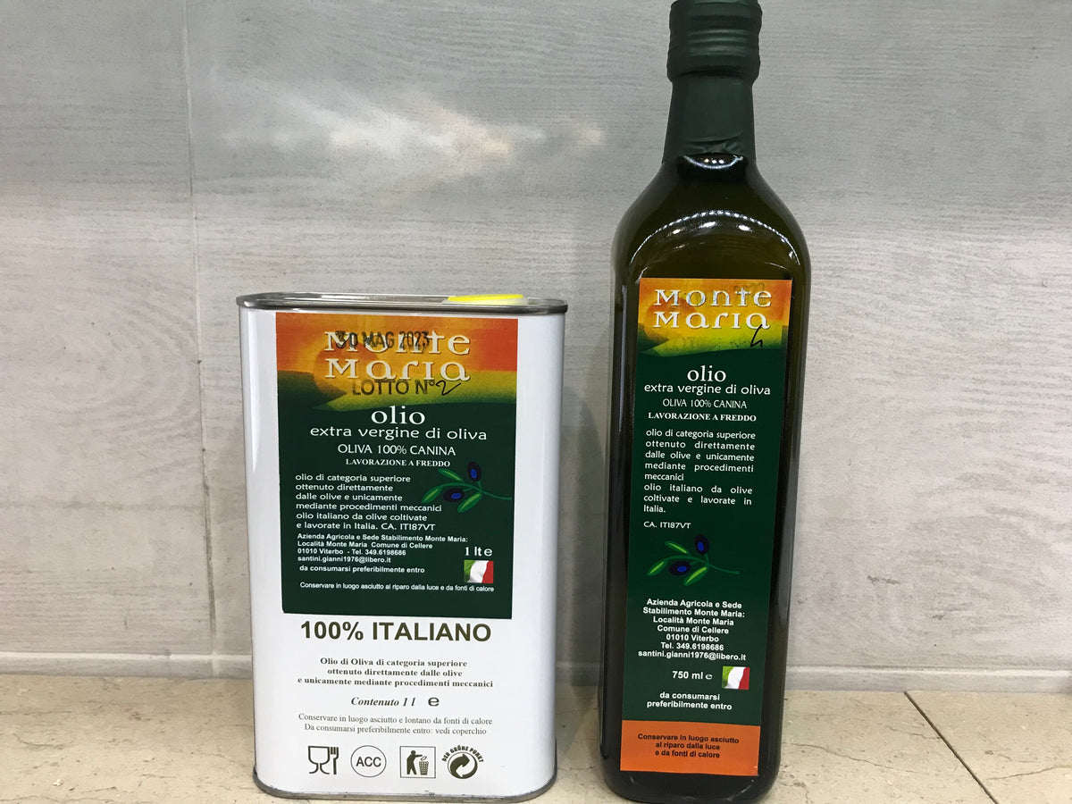 1 litro di Olio EVO puro